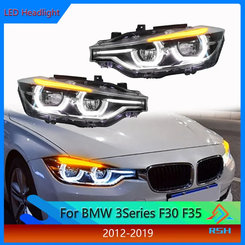 

Car LED Headlight Assembly For BMW 3 Series F30 F35 2013-2018 Modification New Spoon Style Daytime Running Light Accessories