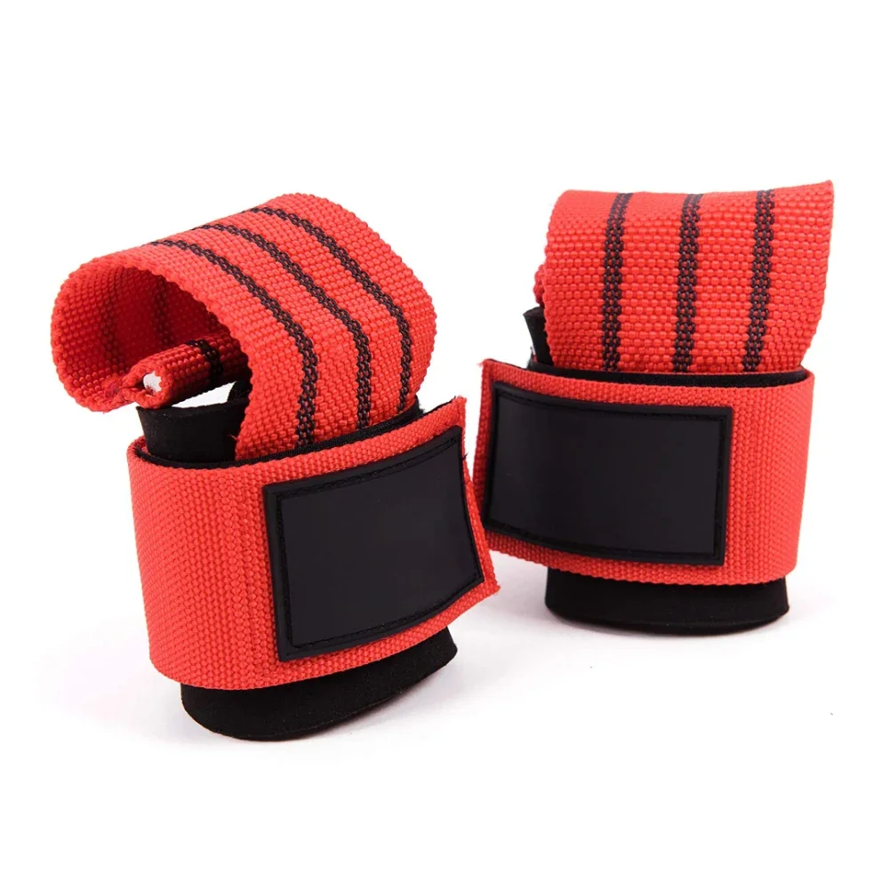 Gym Glove Power Lifting Straps WeightLifting  Deadlift Wrist Straps Hand Palm Assist Gear For Pull Up Bar Barbell Dumbbell Train