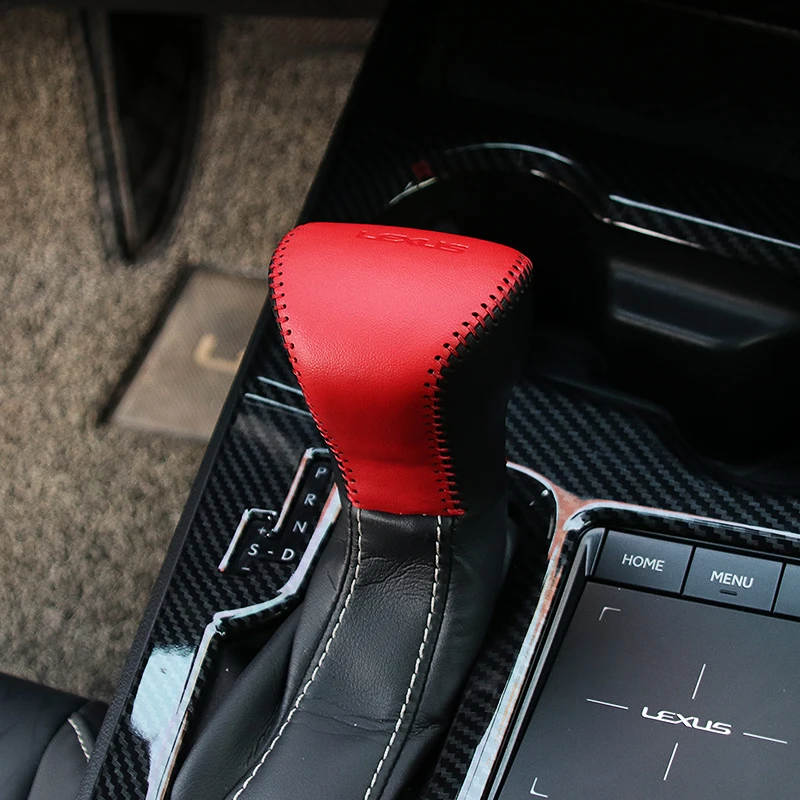 

For Lexus UX260h UX200 Leather gear shift cover central control armrest box cover protective cover car interior modification