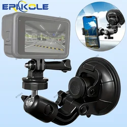 Soporte para teléfono con ventosa para coche de 9CM, soporte para cámara con ventosa para GoPro Hero 13 12 Insta360 DJI Osmo Action 5 Pro 4, accesorios