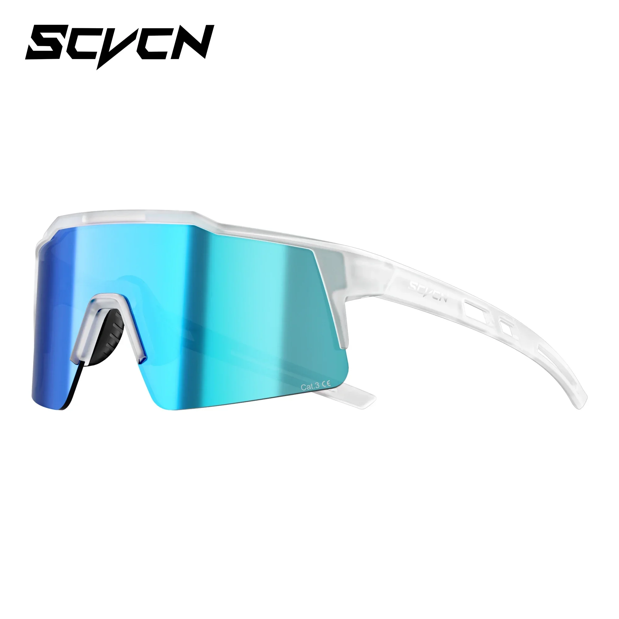 SCVCN Herren Photochrome Fahrrad-Sonnenbrille, Wanderbrille, Fahr- und Angelbrille, Damen Reise-, Golf-, MTB-, Fahrrad- und Pickleball-Brille – Detail 4