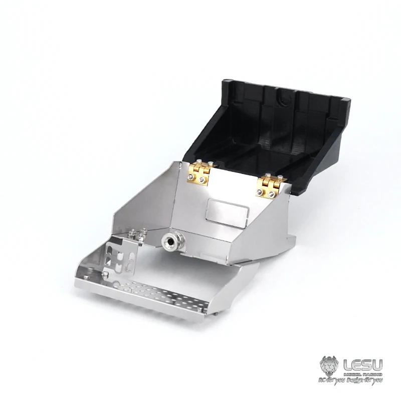 LESU Metal Battery Box for 1/14 TAMIYA RC Scania R470 R620 Tractor Truck Dumper Model DIY Car