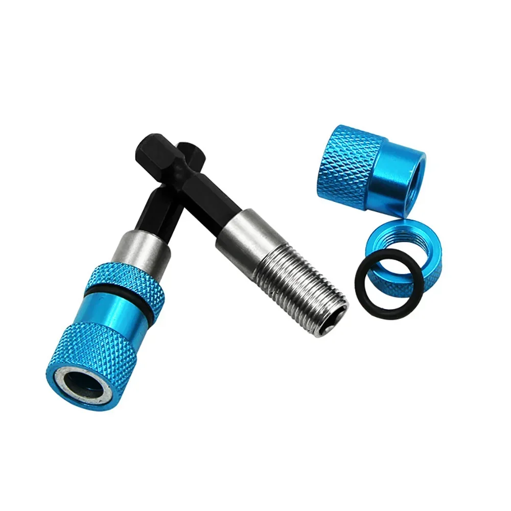 1/4 بوصة عرافة عرقوب المغناطيسي دريوال المسمار بت حامل الحفر المسمار تعديل مسامير عمق بت حامل لأداة المفكات #5