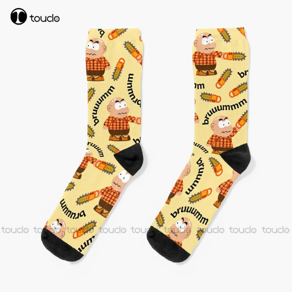 

Chainsaw Socks Youth Socks Street Skateboard Socks Unisex Adult Teen Youth Socks Design Happy Cute Socks Creative Funny Socks