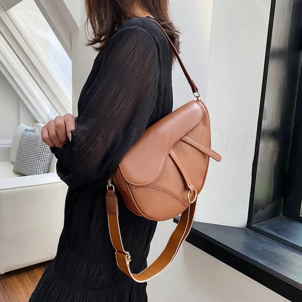 Skórzana mała torebka Crossbody wodoodporna damska Mini torba typu Hobo torba na ramię solidna kolorowa torba na ramię damska super torba z rączką