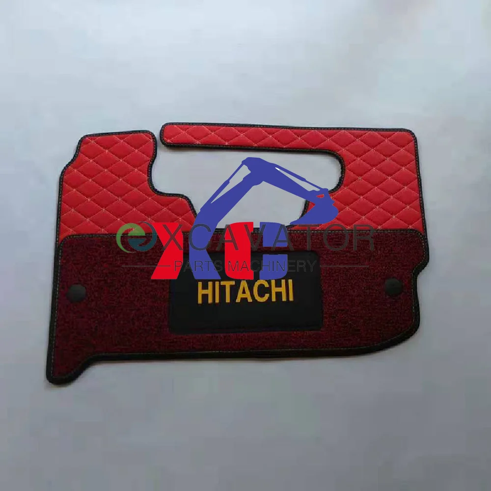 For Hitachi excavator foot mat ZAX60 70-5G 230-3-6 200 5A 200-6 cab carpet accessories Excavator