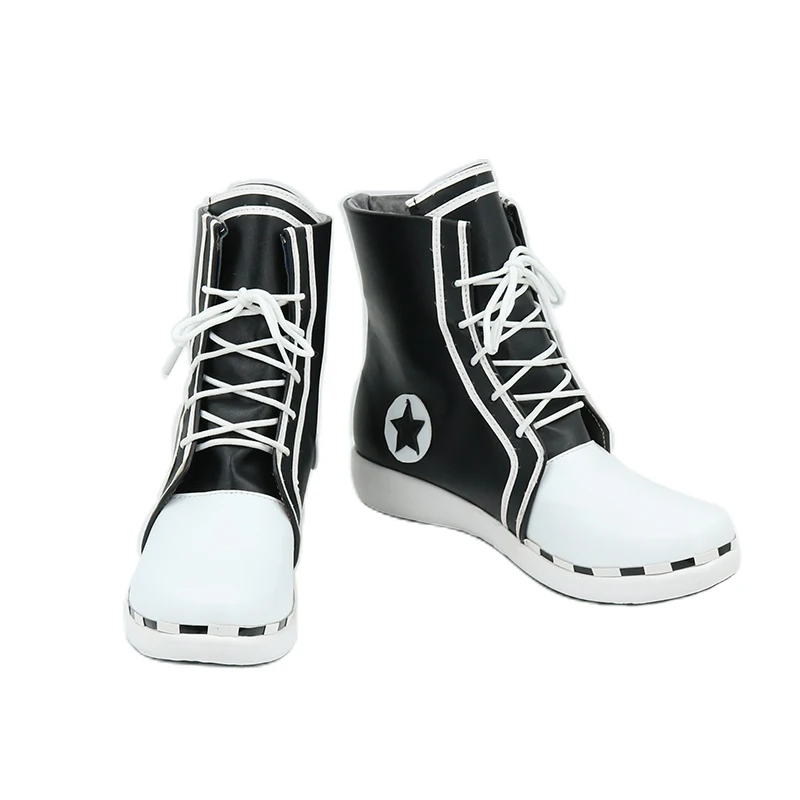 アニメ Vtuber ホロライブ Shoto Shxtou コスプレ靴男性キャンバスシューズファンシーパーティーブーツハロウィン衣装アクセサリーカスタムメイド