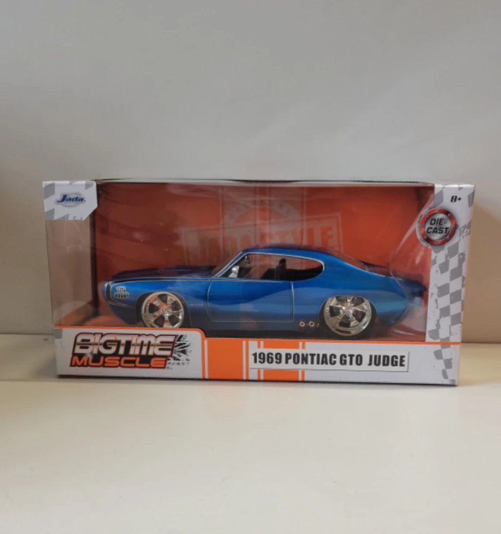 

Jada 1:24 Pontiac Firebird 1969 Pontiac GTO J alloy Car model/Gift Collection Toy ornament/Foam packaging Fast delivery