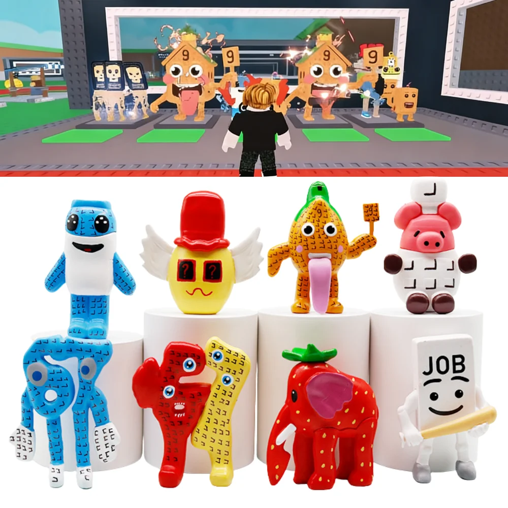 Steal A Brainrot Blind Box Action Figure Ornament Mystery Bag Surprise Doll Toy 67 House 9 Job Strawberry Elephant Children Gift