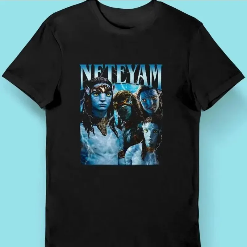

2025-26, летняя футболка Disney Avatar из 100% хлопка с принтом, рубашка в стиле ретро Heavy Metal Merch - музыкальная футболка унисекс, наряды для пар