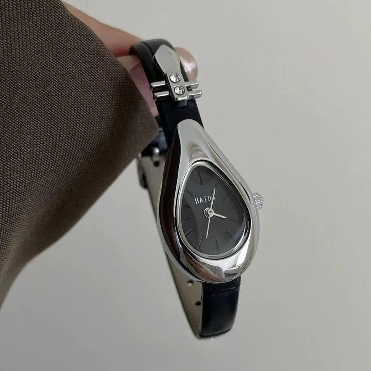 

Женские кварцевые часы Pipa Design Dial Изысканные модные часы в китайском стиле из натуральной кожи Темпераментные часы Женский подарок