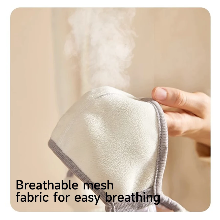 الشتاء الدافئ قناع غطاء للأذنين للنساء الرجال أفخم حماية الأذن مبطن يندبروف ركوب الدراجات قناع حماية الأذن الباردة تنفس #3