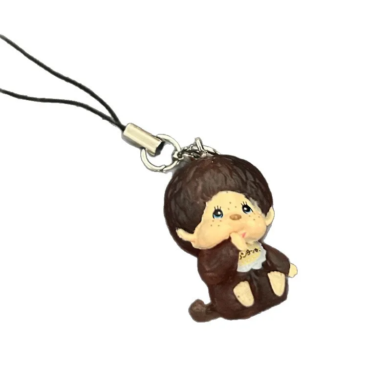 1/6 pçs para monqiqi chaveiro pingente boneca desktop mochila pingente boneca ornamento presentes criativos