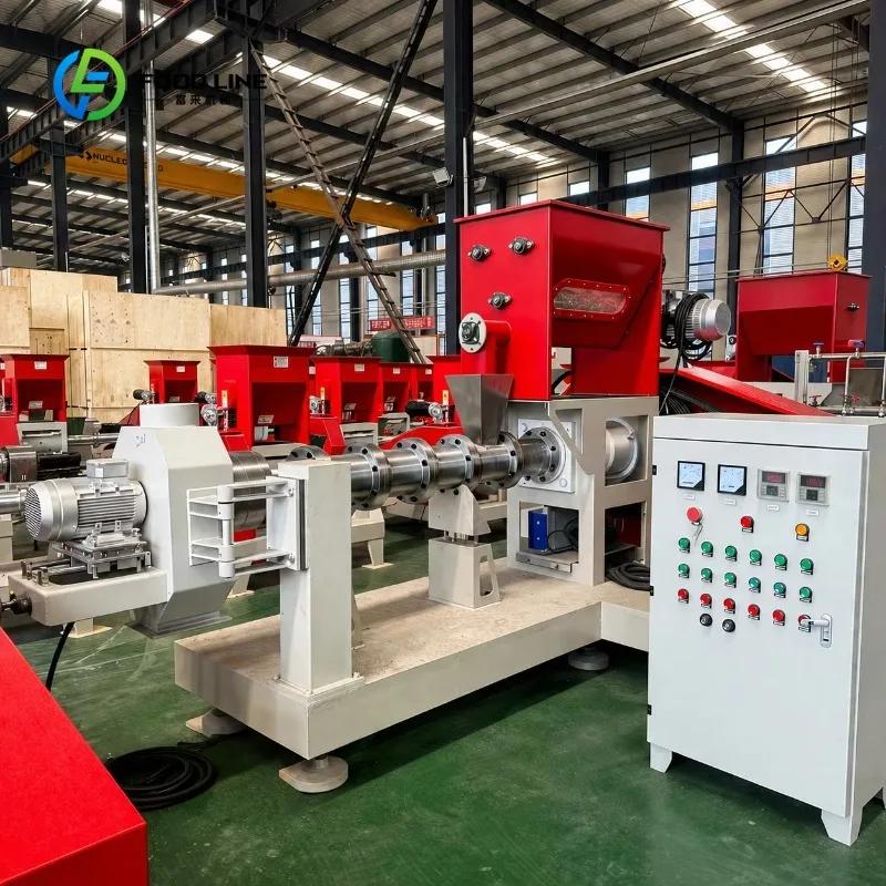 Customized Feed Pelletizer Equipment to Make Floating Fish/Pet Food Extruder 500~800kg/H Fish Feed Pellet Machine for Sale