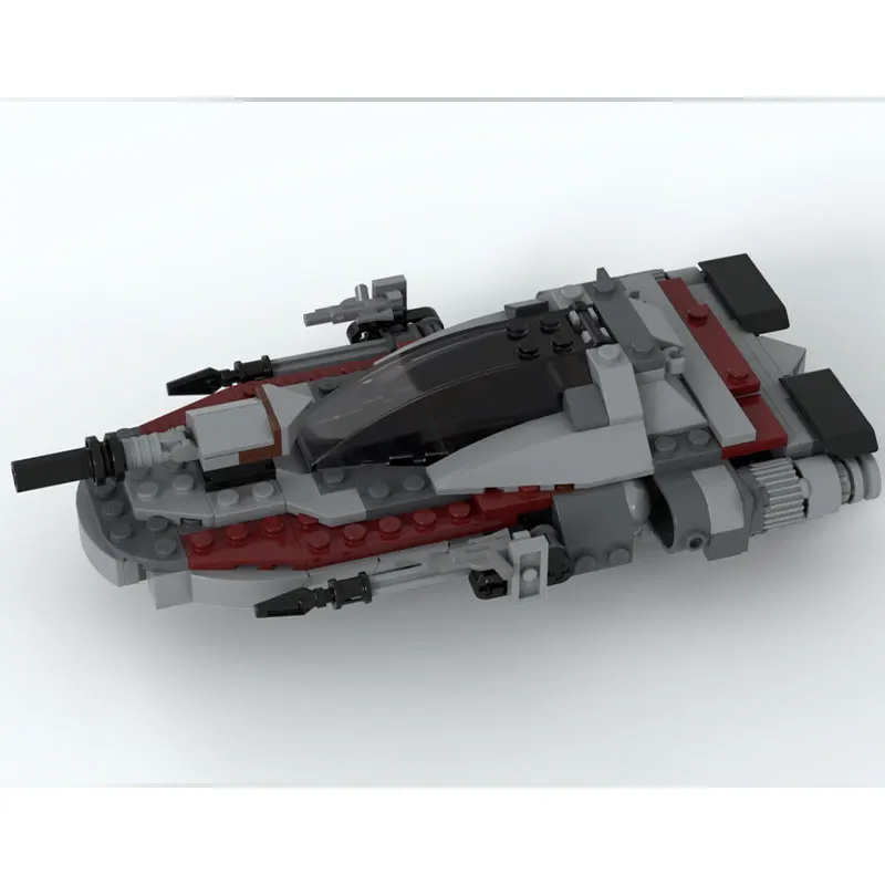 270 قطعة MOC- 211341   فيلم حرب الفضاء المتمردين القتالية بنة نموذج DIY التجمع الإبداعي لعب الأطفال هدية عيد ميلاد #3