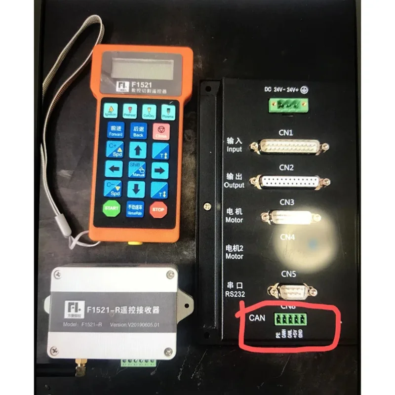 F1521 máquina de corte cnc controle remoto para f2100b f2100bx f2300b f2300bx f2300a f2300ax f2100bt versão 5.0