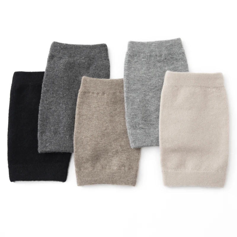 100% Cashmere Knee Pads For Men And Women, Cold And Warm Short Cashmere Knee Pads, Knee Pads And Knee Pads For Old Cold Legs.