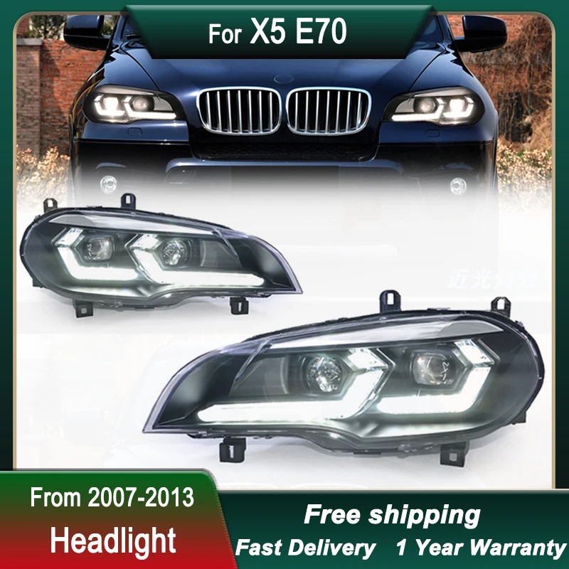 

Car Headlight For BMW X5 E70 2007-2013 Upgrade to new style full LED head Light Head Lamp DRL Head Lamp Front light Assembly