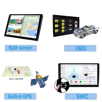 Android 15 pro Volkswagen VW Polo MK4 6Q 9N 9N3 2004-2009 Autorádio Multimediální Video Přehrávač GPS Carplay Stereo 4G 8 nejlepší prodej Rádio VW Polo 9N 9N3 - №3