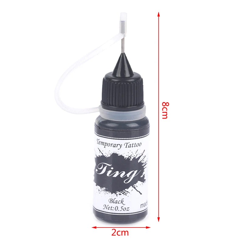 10ml temporäre Tattoo Tinte Frucht gel Körper kunst Malerei Pigment Tattoo Saft Tinte