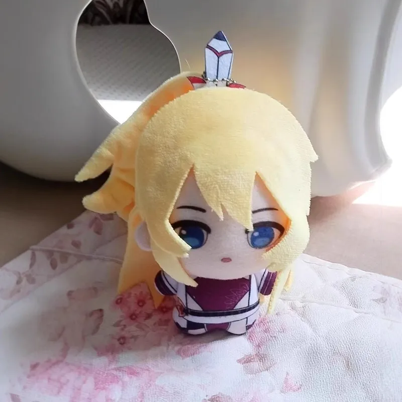 Mijn Senior Broer heeft mentale pit 10 cm omringende pop Oosterse vezelwolk Katoenen pop Gong Changsheng Nunu Body Fan Gift