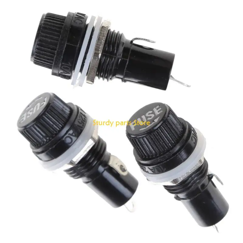 

97QC 10 шт. AC 250 В 13 А держатель предохранителя на электрической панели 5x20 мм для радио Auto St