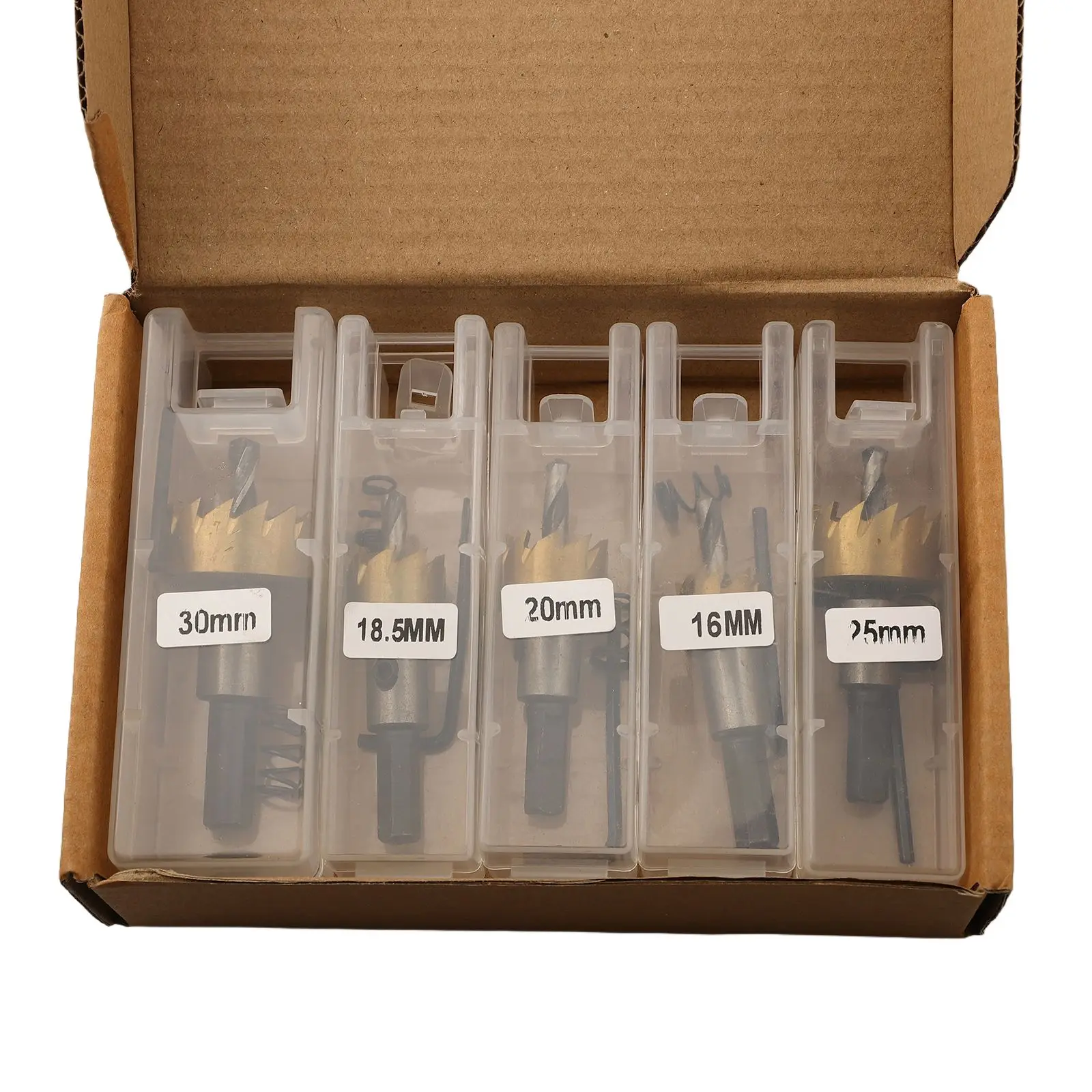 For Home Use Drill Bit Set Metalwork Efficient Cutting Capability Heavy Use Reliability Multi-Material Cutting