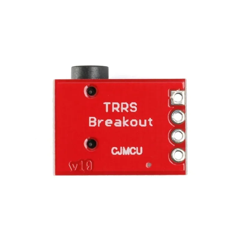 5PCS 3.5mm Plug Jack Stereo Plastic + Metal TRRS Headset Audio Socket Breakout Board Extension Connector Module 3.5mm jack