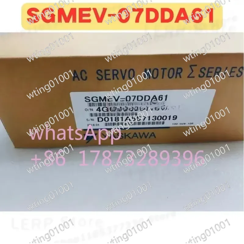 for SGMEV-07DDA61 High Precision Servo Motor Genuine Replacement Part Stable Performance Durable Industrial Automation