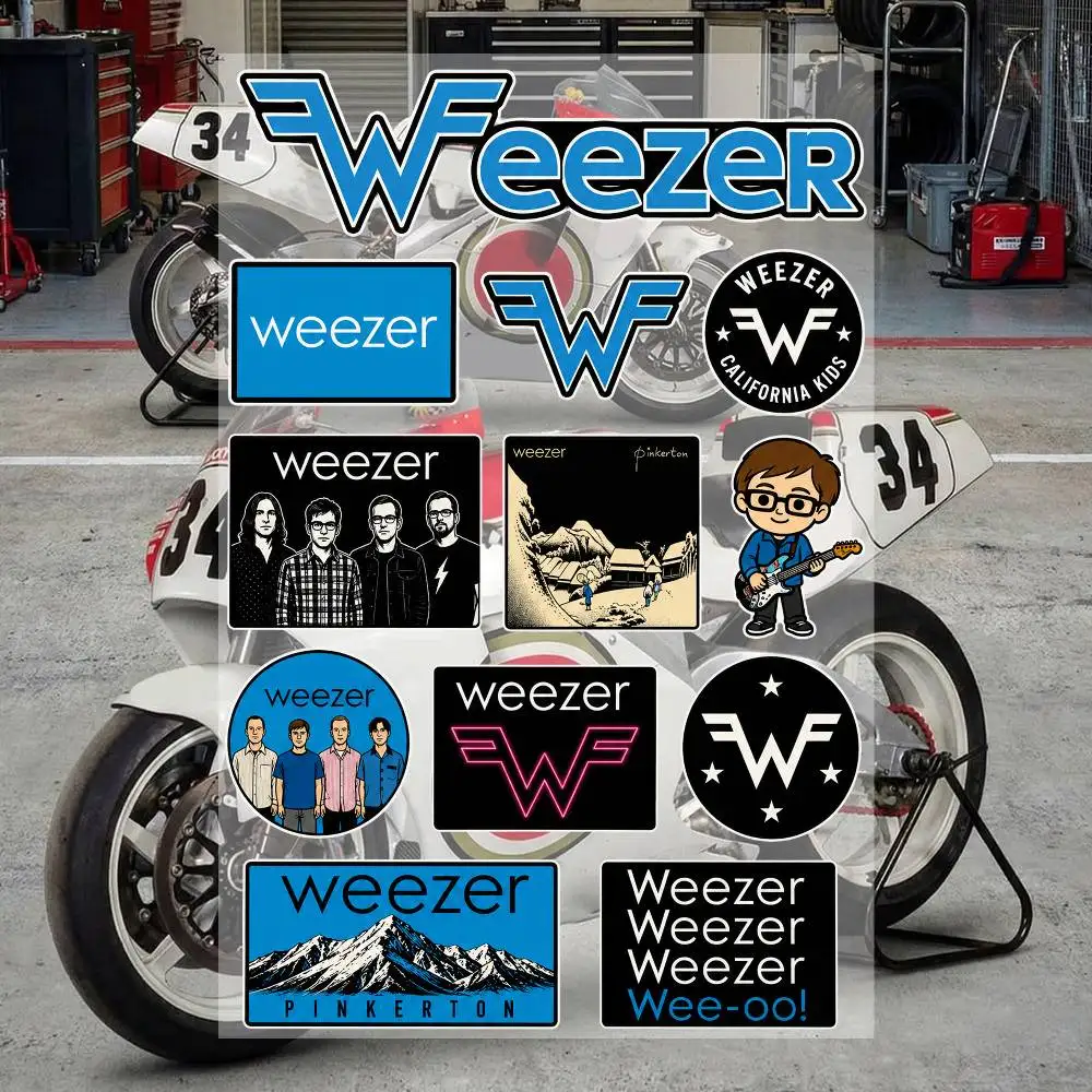 W-EEzEr Aesthetic Graffiti Stickers Waterproof PVC Decals for Car Motorcycle Skateboard Helmet Notebook