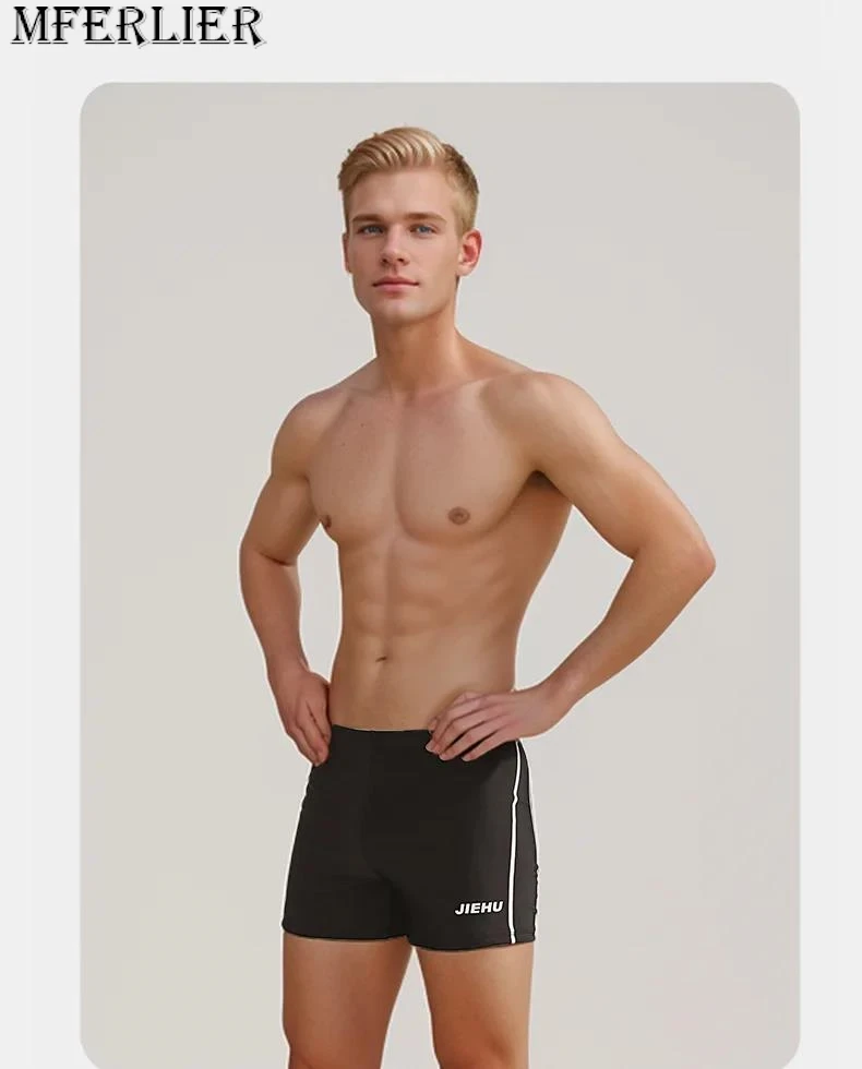 Zomer Heren Board Shorts Sport Strand Shorts Grote Maat Sneldrogende Zwembroek Brief Shorts Ademend Comfort Elastisch