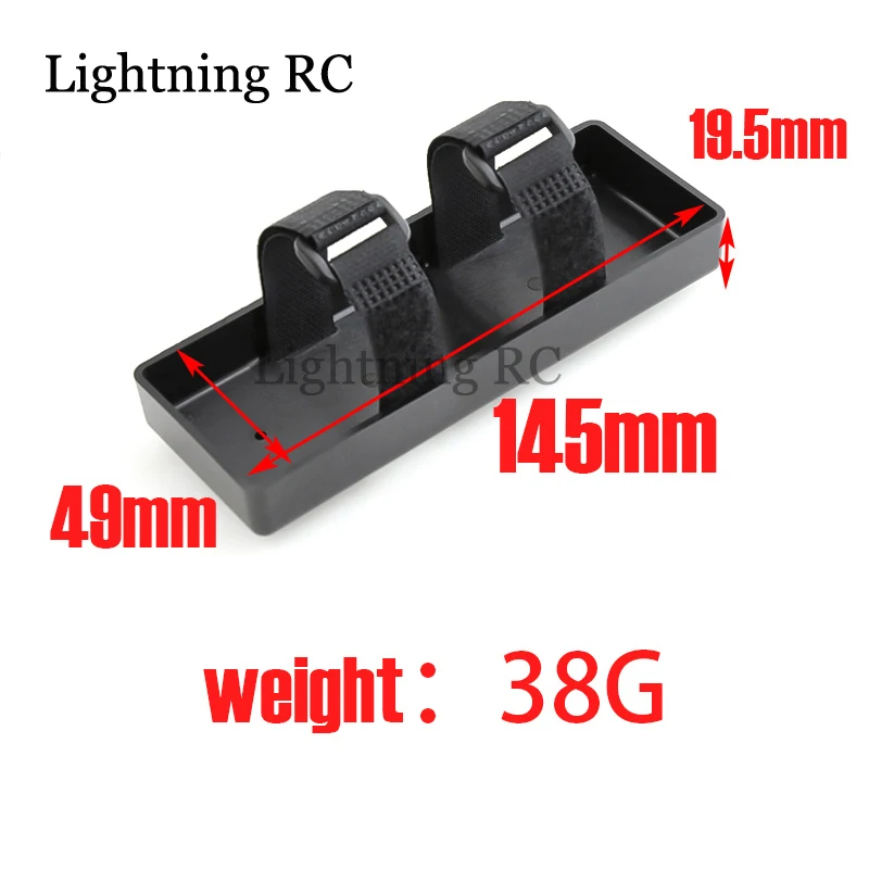 RC Model Car Plastic Battery Box Tray for 1/10 RC Crawler Car AXIAL SCX10 D90 Battery Holder Upgrade Parts