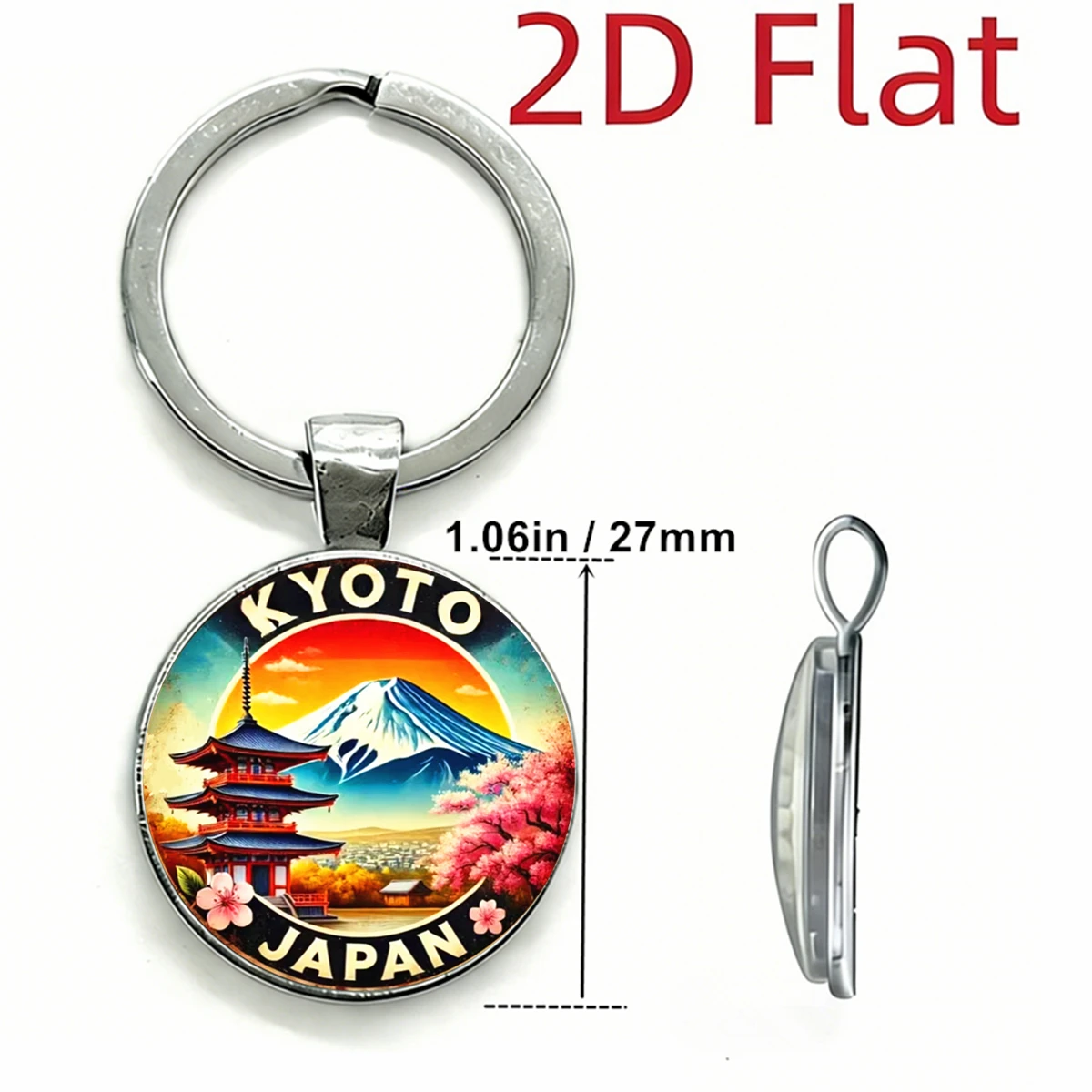 1PC KYOTO Japan Keychain, Saku - Vintage Fashion Kyoto review and price