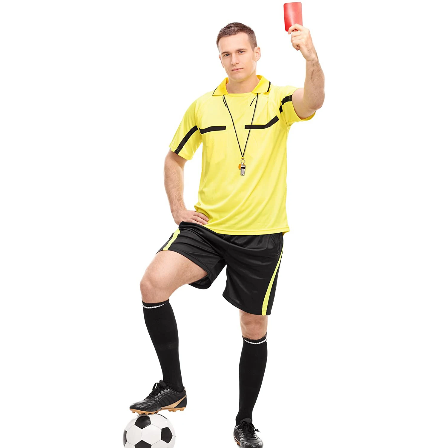 PVC Soccer Referee Cards Set, Red and Yellow Penalty Cards, Football Match Training Tool, Sports Supplies 7x11cm 2 Pcs 4 Pcs 8Pc