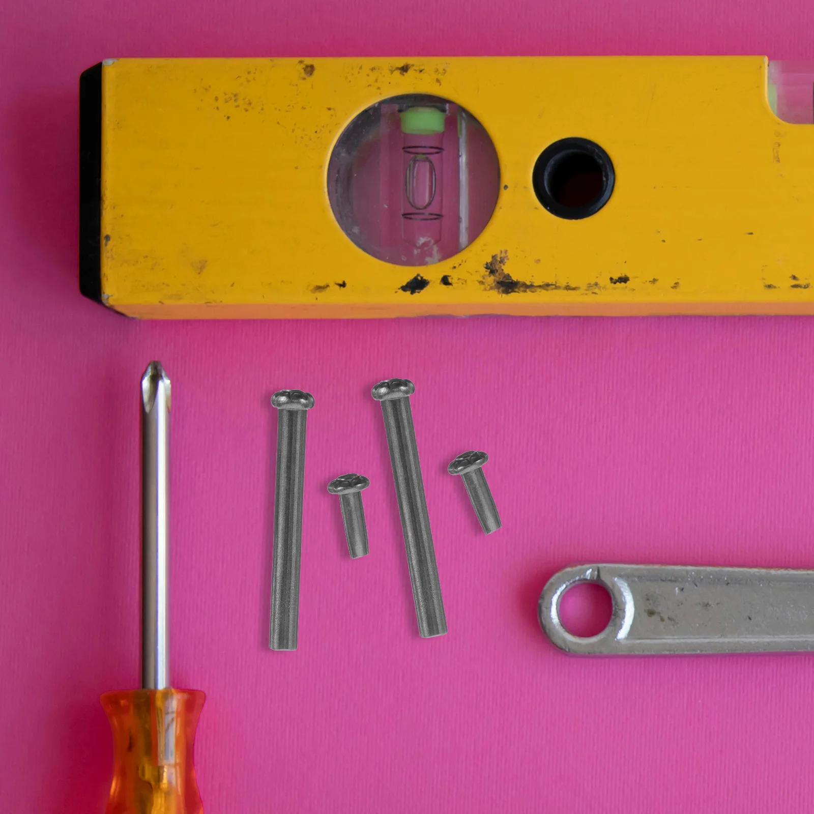 

4 set Folding Fan Rivets Metal Shaft Replacement For Handheld Fan Repair Diy Bamboo Paper Cloth Fans Axle Nails Fasteners Dance