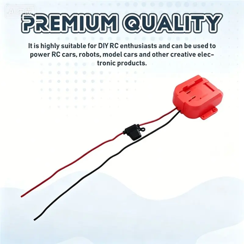 ABJN-For 20V Lithium Battery Compatible Step Down Converter 20V-12V Buck Regulator With Fuse Switch 20A 240W