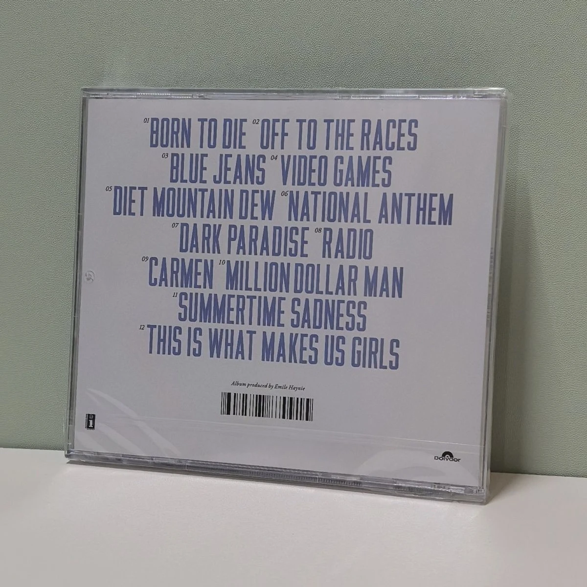 Lana Del Rey Born To Die - Álbum de música pop nostálgico CD Disco Colección de estilo vintage