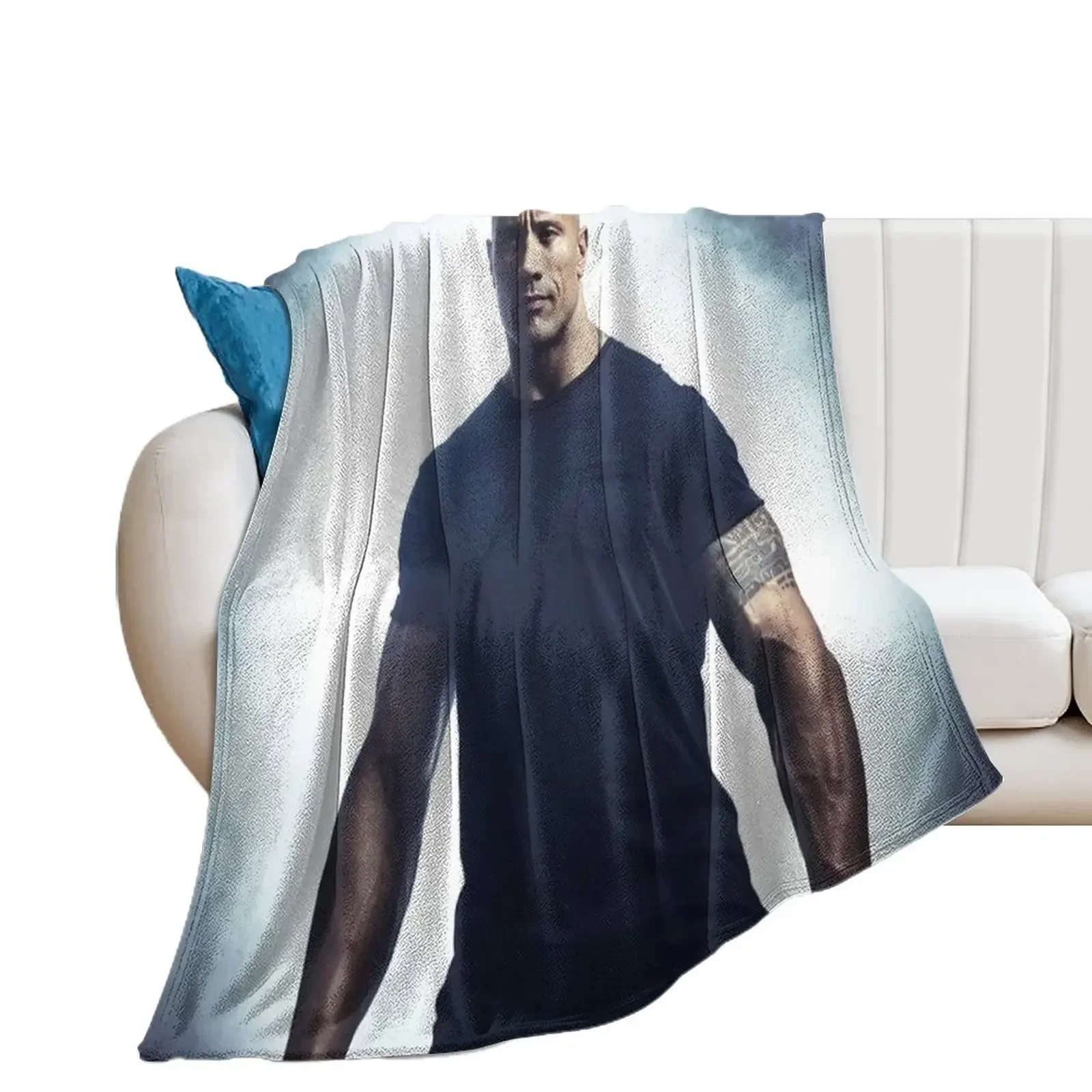 

dwayne johnson Throw Blanket Giant Sofa Weighted Blankets