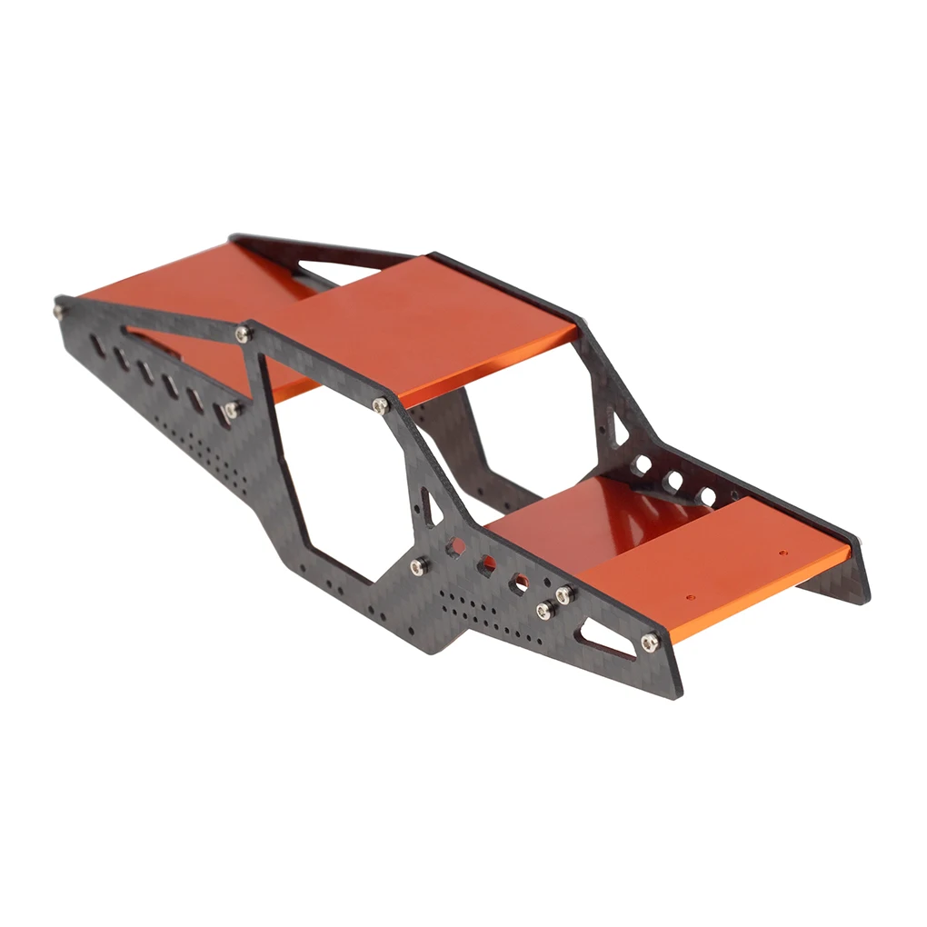 Carbon Fiber Rock Crawler Conversion Chassis Remote Control Aluminum Fittings RC Cars Accessory for SCX24 90081 C10