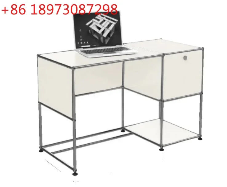 

Modern Nordic Design Computer Executive Office Desk Study Table Home Luxury Office Table Usm Modular Furniture