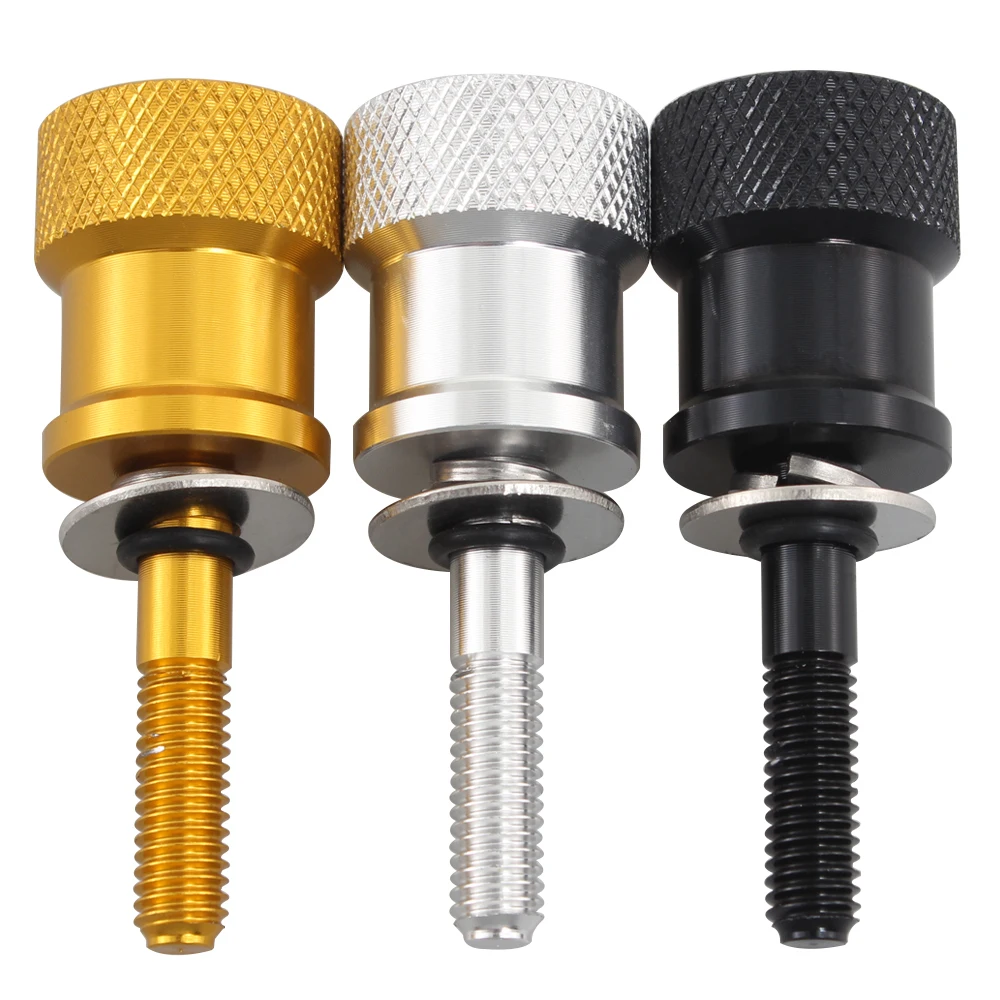 Motorcycle Knurled Tab Screw Nut Seat Bolt Kit Mount Knob Cover Nut For Bmw R Nine T 2014-2020 Aluminum Alloy Silver/Black/Gold