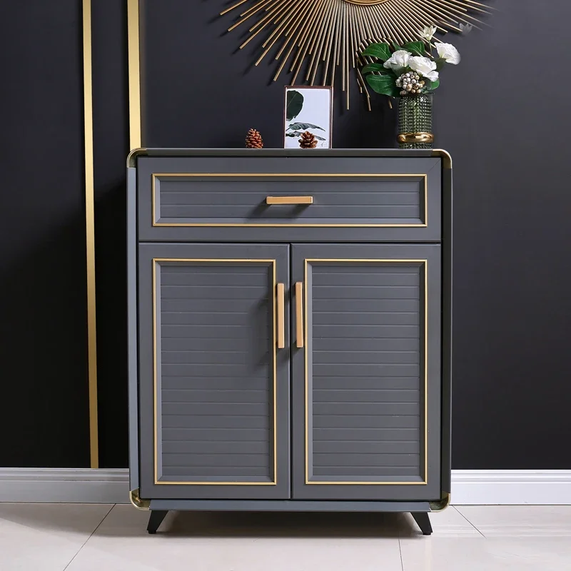Modern Space Saving Metal Economic Large Capacity Shoe Cabinet Organizer Living Room Luxury Designer Sapateira Home Furniture