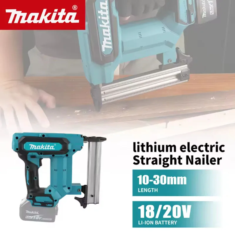 

Makita F30 Straight Nail Staple Gun,Cordless Electric Nail Riveting Gun,Carpentry Tool Compatible with 18V Battery