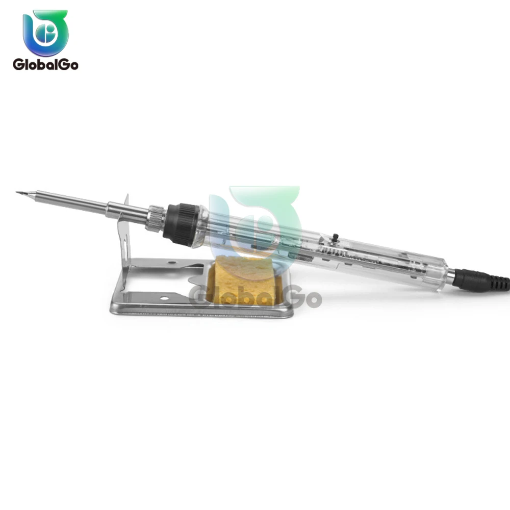 Digital Mini Soldering Iron DC12-24V 72W Adjustable Temperature Portable Electric Welding Solder Tip Station Tool OLED T12