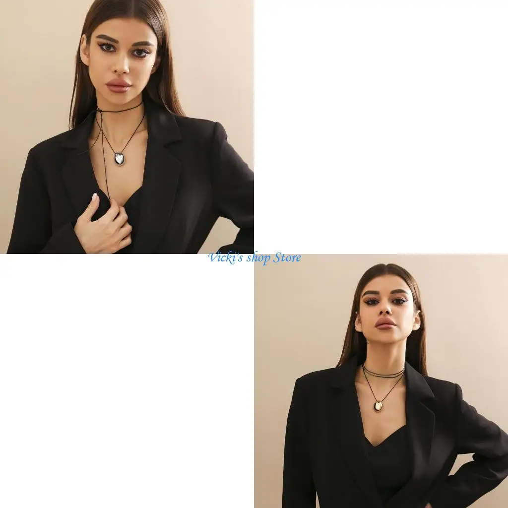 Unique Knot Clavicular Chain Charm Stackable Sweater Chain Adornment for Parties