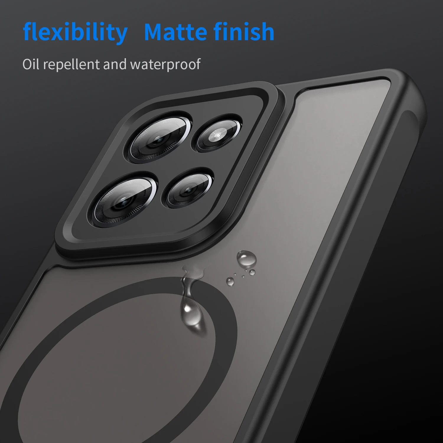 Magnetische Luxus-Schutzhülle für Moto G Stylus 2026 Edge 2025 G 5G Play Power Magsafe Wireless Matte Translucent Cover – Detail 7