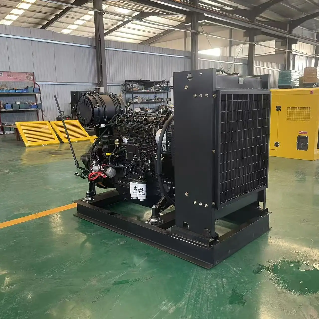 Weichai  180HP 4-stroke 13L Euro I Water-cooled 4-cylinder  Engine; Clutch Pulley Equipped; Mining Machinery; 1800R/60HZ