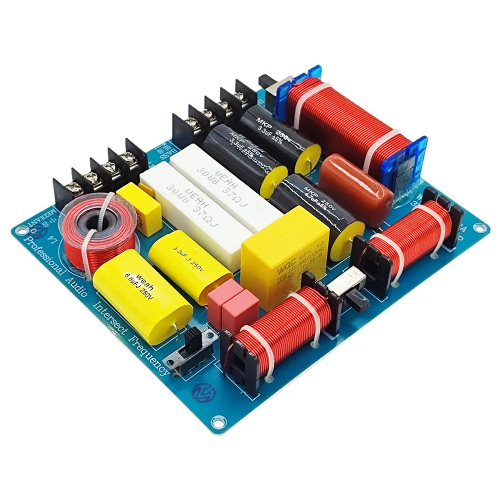 DT75BG 350W HiFi Speaker Frequency Divider Hi-Fi Audio Crossover Filter Distributior DIY Ktv Stage Speaker Filter