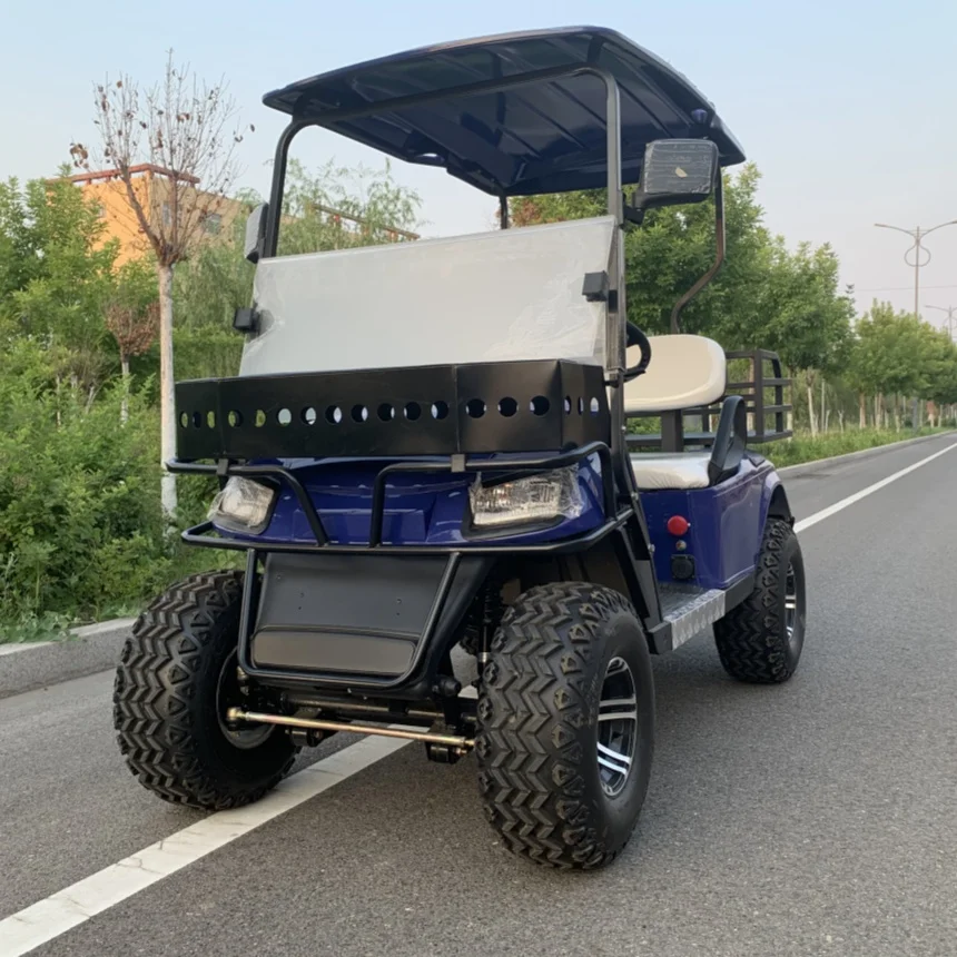 Classic Golf Cart 72V Electric Golf Cart for adults 4 Seater Electric Golf Cart Continuously Variable Speed Electric Cart