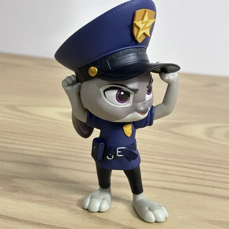 

Мультфильм Зверополис ручной работы Ник Джуди фигурка приливный костюм украшение настольная модель украшения игрушка детские подарки на день рождения